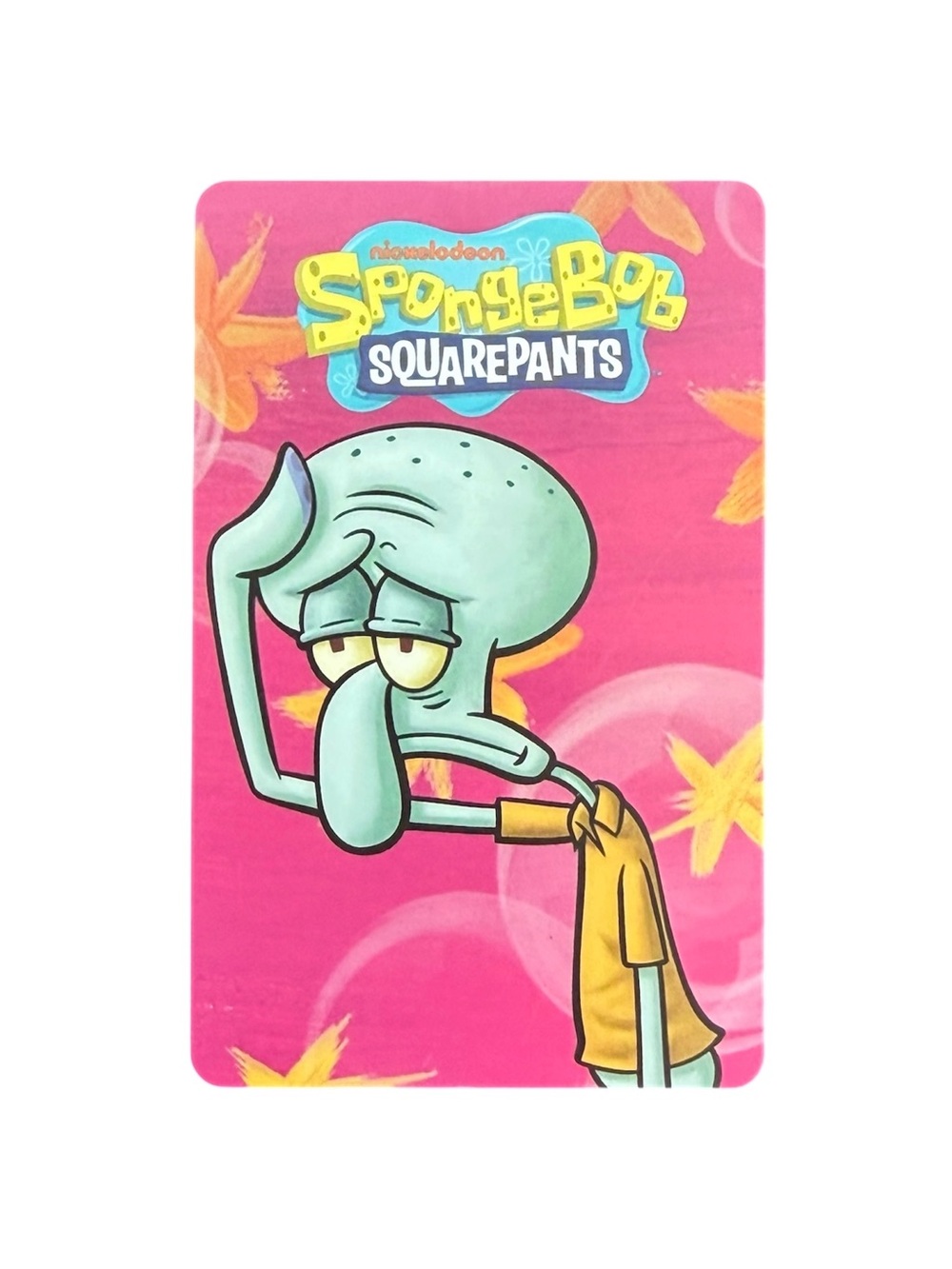 SpongeBob SquarePants Arcade Coin Pusher Card Squidward Tentacles 003 Barcode